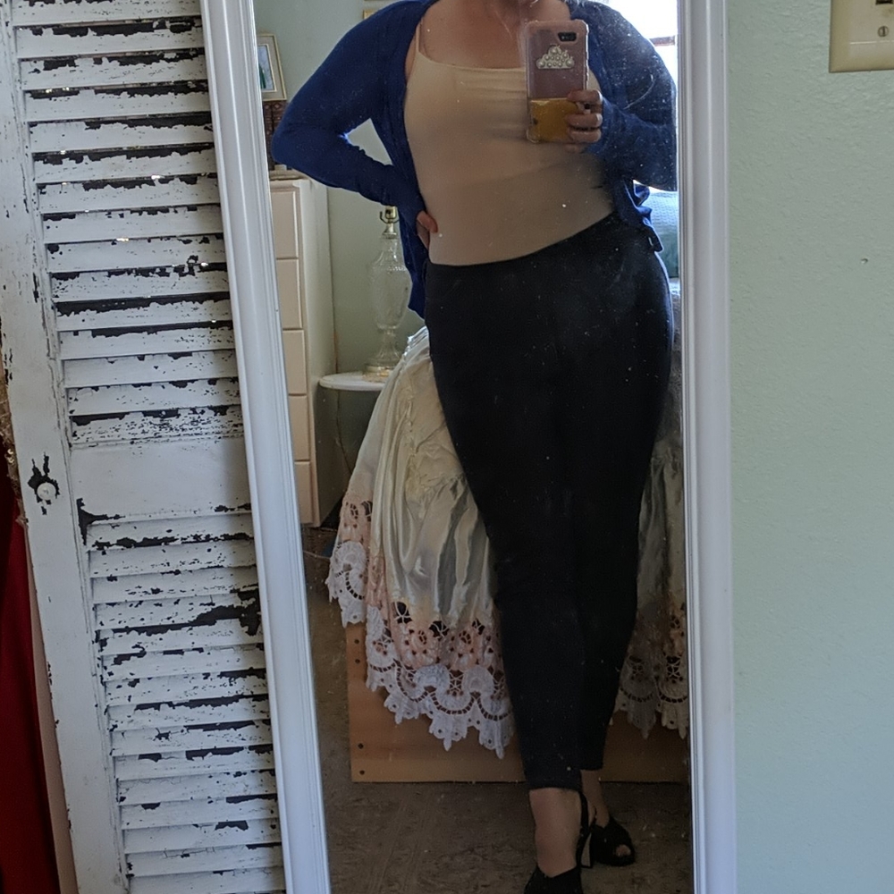 Blue Cardigan
